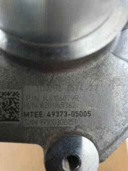 Nové turbo 1,2TCE 49373-05100 Dacia Renault - 5