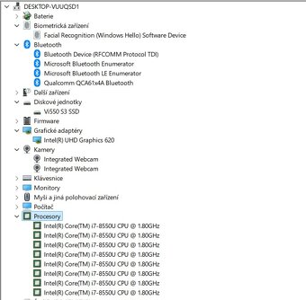 Dell Inspiron 13,i7-8550U,WIN 11,SSD 256GB,RAM 8GB,dotykový - 5