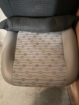 Originál sedadlo VW T5 Long druhá řada, sklápěcí, sólo - 5