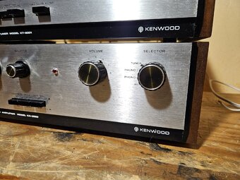 KENWOOD KA-2002 + KT 2001 HiFi zesilovač a tuner - 5