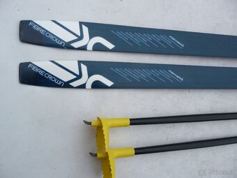 běžky FISCHER XC Fibre Crown 199 cm + vazani Rottefella NNN - 5