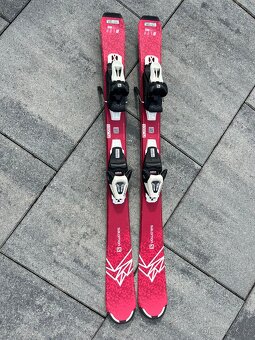 Dětské lyže Salomon + hůlky + lyžařské boty - 5