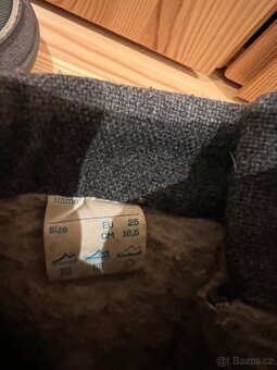 Dětské zimní barefoot boty Affenzahn vel 25 - 5