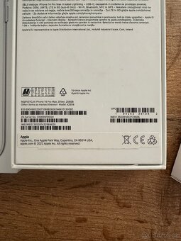 Apple iPhone 14 Pro Max 256GB + příslušenství - 5
