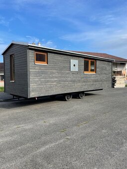 Dřevostavba tiny house maringotka podvozek - 5