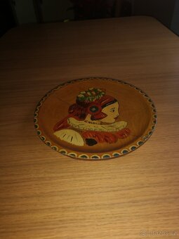 Dřevěné malované talíře - 5