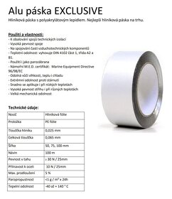 Hliníková páska na izolaci - 5