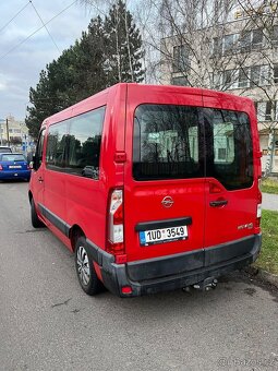 REZERVACE:Opel Movano 2.3 CDTi 92kW 9/2015 8míst možno i ZTP - 5
