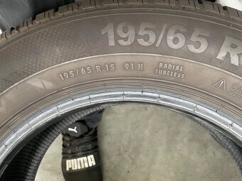 prodám letní pneumatiky 195/65/15 Pirelli a Semperit sada - 5