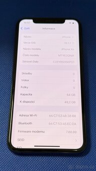 iPhone XS 64GB Space Grey, pěkný stav - 5
