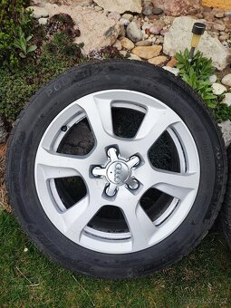 Originál Audi kola 7,5jx16 5x112 ET 45 8K0601025F - 5
