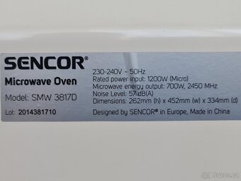 Sencor SMW 3817D - 5