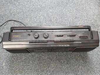 AIWA CS-W100H sběratelský rádio magneťák boombox - 5