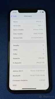 iPhone 11 Pro 256GB Graphite, krásný stav - 5