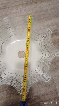 Skleněný krýt na lustr - 5