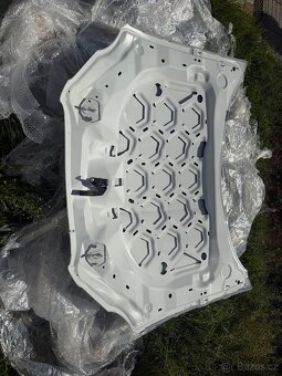 Kapota Jaguar XF 2010 Bílá - 5