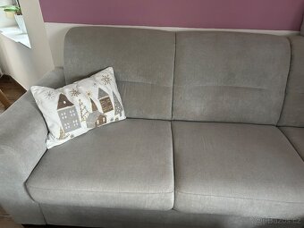 Rohová sedací souprava a stolek - 5