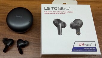 LG Tone Free FP8 – černá, perfektní stav - 5