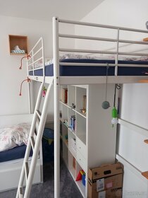Vysoká postel IKEA Svarta - 5