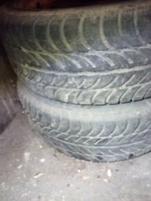Prodám zimní pneumatiky s disky opel astra H - 5
