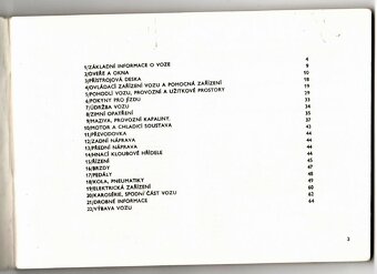 návod k obsluze + serviska z r. 1990 ŠKODA FAVORIT - 5
