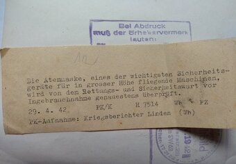 Pressefoto pilota nemeckéj armády Luftwaffe - 5