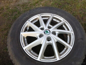 4x alu disk (5x112) zimní pneu pirelli 215/60 16 - 5