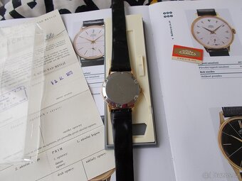 luxusni v kompletu vzacne hodinky prim brusel 1964 funkcni - 5