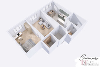 Pronájem byt 2+1, 80 m², Prostějov - 5
