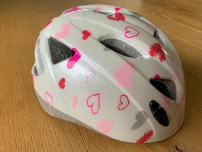 Dětská cyklistická helma Alpina Ximo - white hearts - 5