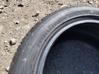225/45/17 91w Dunlop - letní pneu 4ks - 5