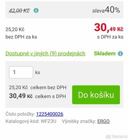 Protisněhový hák ERGO D06 - barva měděná (hnědá) - 5