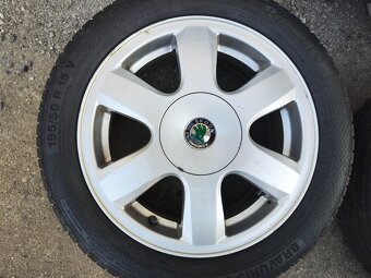 15"alu sada 5x100 origo Škoda Fabia Roomster Ibiza Polo - 5