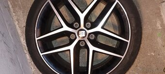 Originální 18" alu kola Performance II Seat Leon 5F + pneu - 5
