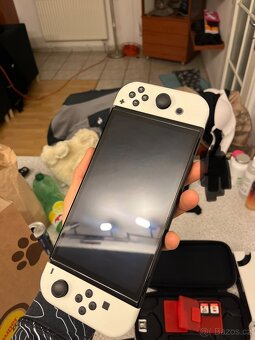 NOVÉ Nintendo switch OLED se vším + hry - 5
