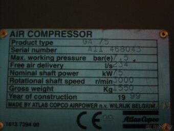 ATLAS COPCO GA 75-7,5 FF - 5