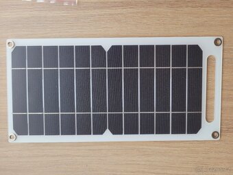 Solární panel 10W přenosný s USB portem - NOVÝ - 5
