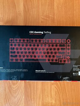 Herní klávesnice CZC.Gaming Tiefling Nová -nerozbalená - 5