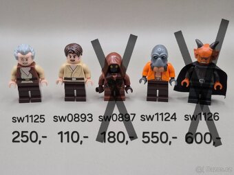 Lego figurky ze setu 75290 - 5