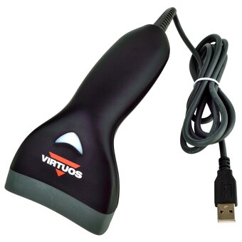 Scanner VIRTUOS HT-10, USB, černá nová,záruka - 5