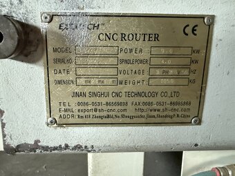 CNC fréza SHMS1325C - 5