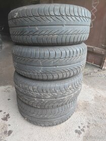 Prodám sadu Alu OZ 7Jx15H2 ET35 + letní pneu 205/60/R15 - 5