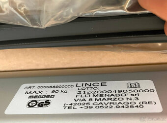 Příčný střešní nosič MENABO LINCE 120cm - 5