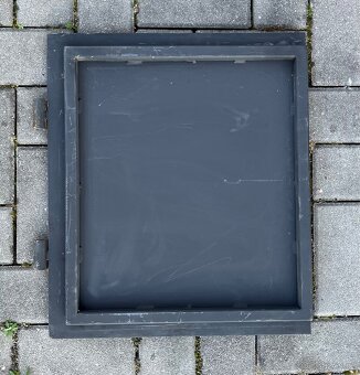 Kovaná krbová dvířka - 86 × 50 cm - 5