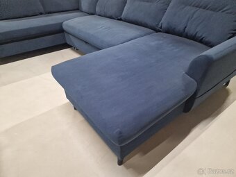 Sedačka do U nová Rozkládací 190x310 výška 44/130x250 cm - 5