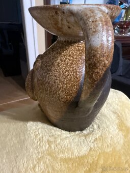 KUNŠTÁT KERAMICKÝ SVÍCEN/VÁZA HLAVA 17 cm - 5