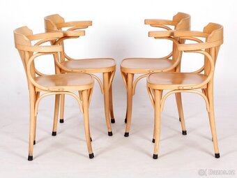 TON, české populární židle s područkami, 17 ks. - 5