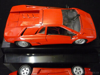 Lamborghini Diablo červené Maisto 1/18 - 5