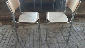 7 x chromované stohovatelné židle,300 kč/ks - 5
