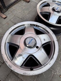 Alu Ronal r14, 4x100, na Škoda Favorit, Forman - 5